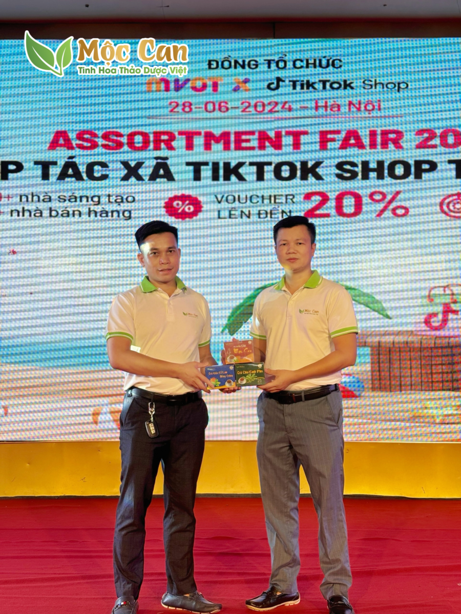 MỘC CAN THAM DỰ SỰ KIỆN HỢP TÁC XÃ TIKTOK SHOP THÁNG 6 1